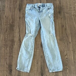 Pistola Light Blue Straight Leg Jeans